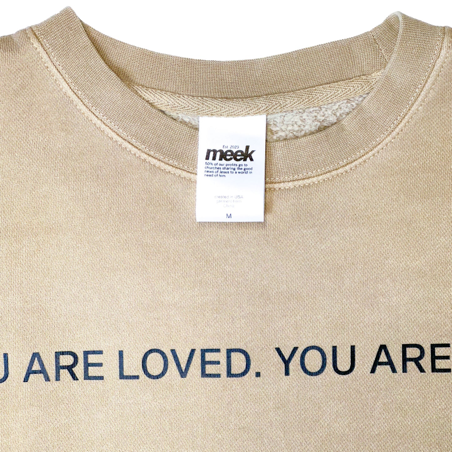 New City Loved Sent Pigment Dyed Sweatshirt