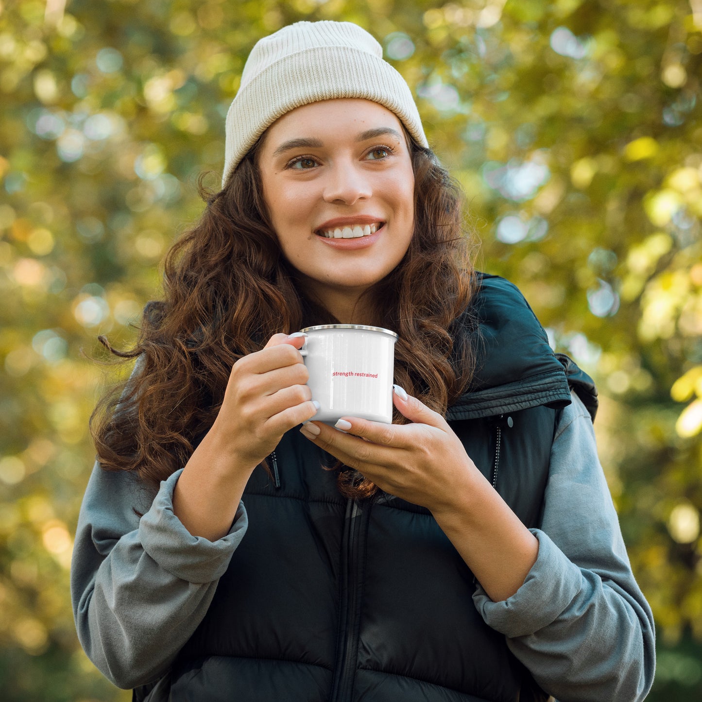Meek Enamel Camping Mug