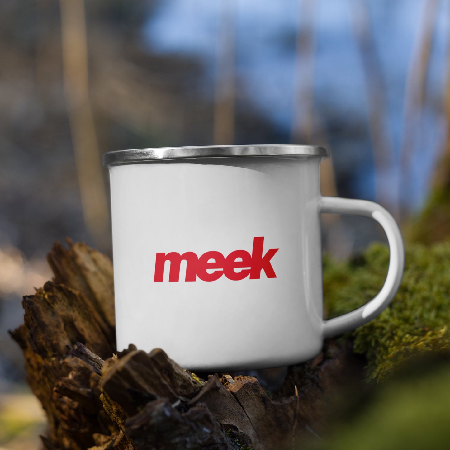 Meek Enamel Camping Mug