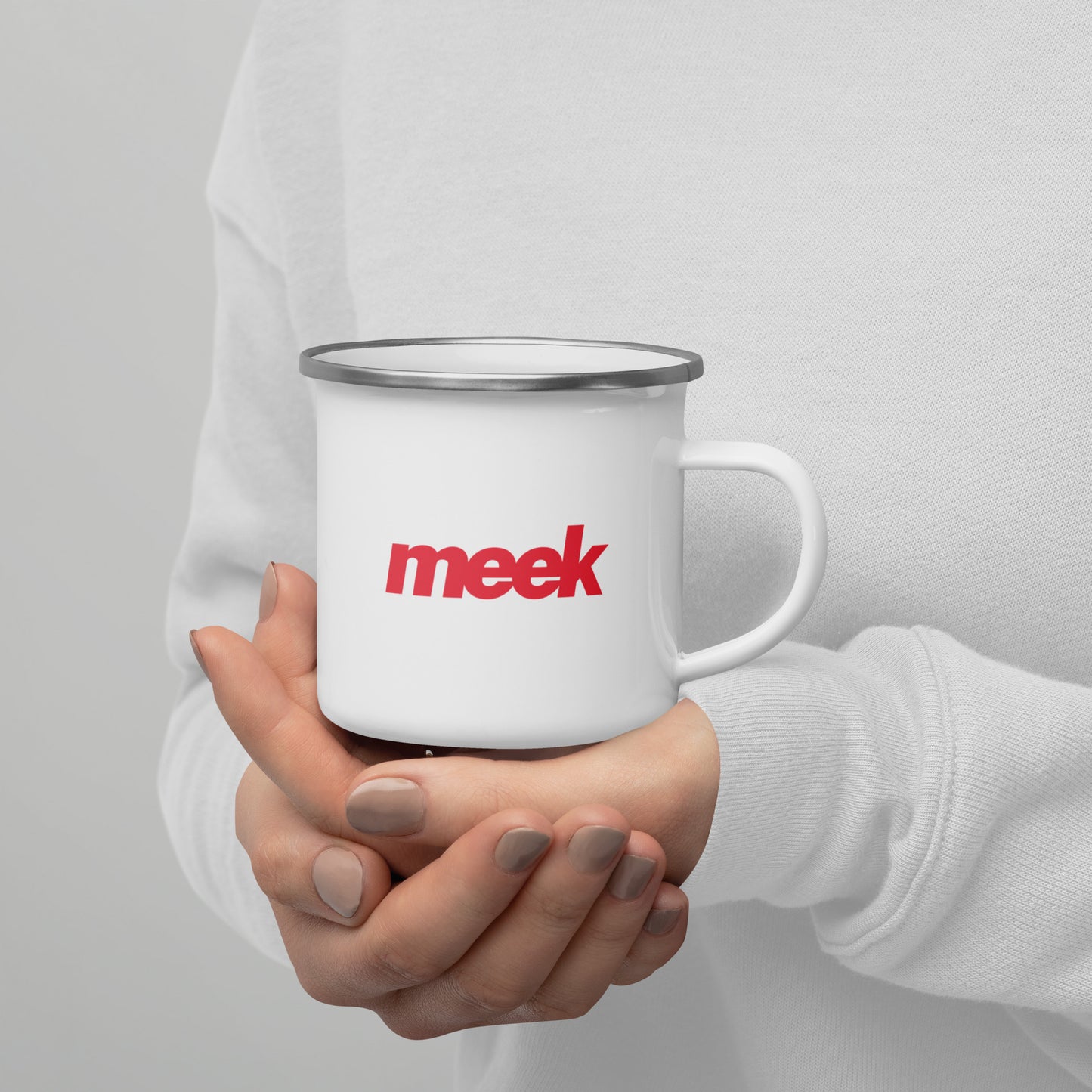 Meek Enamel Camping Mug
