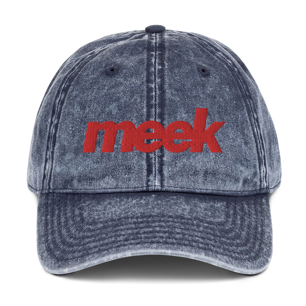 Meek Vintage Cotton Twill Dad Hat