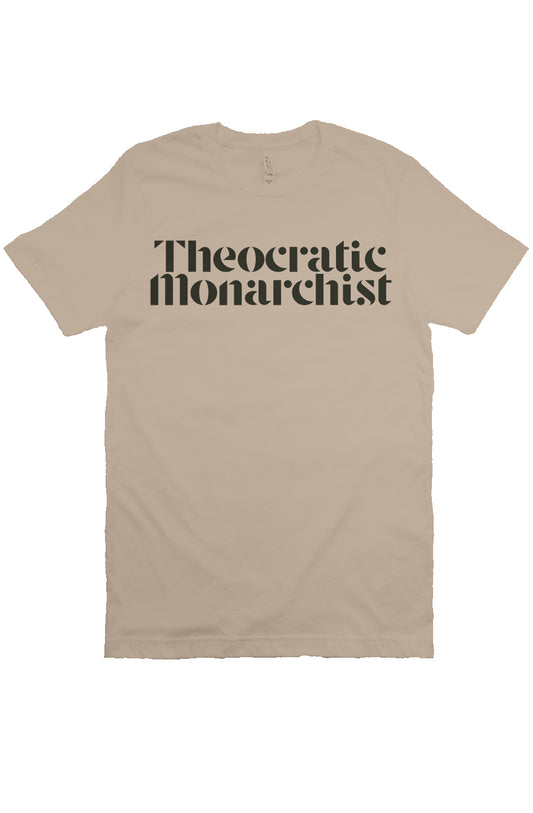 Theocratic Monarchist Tan T Shirt