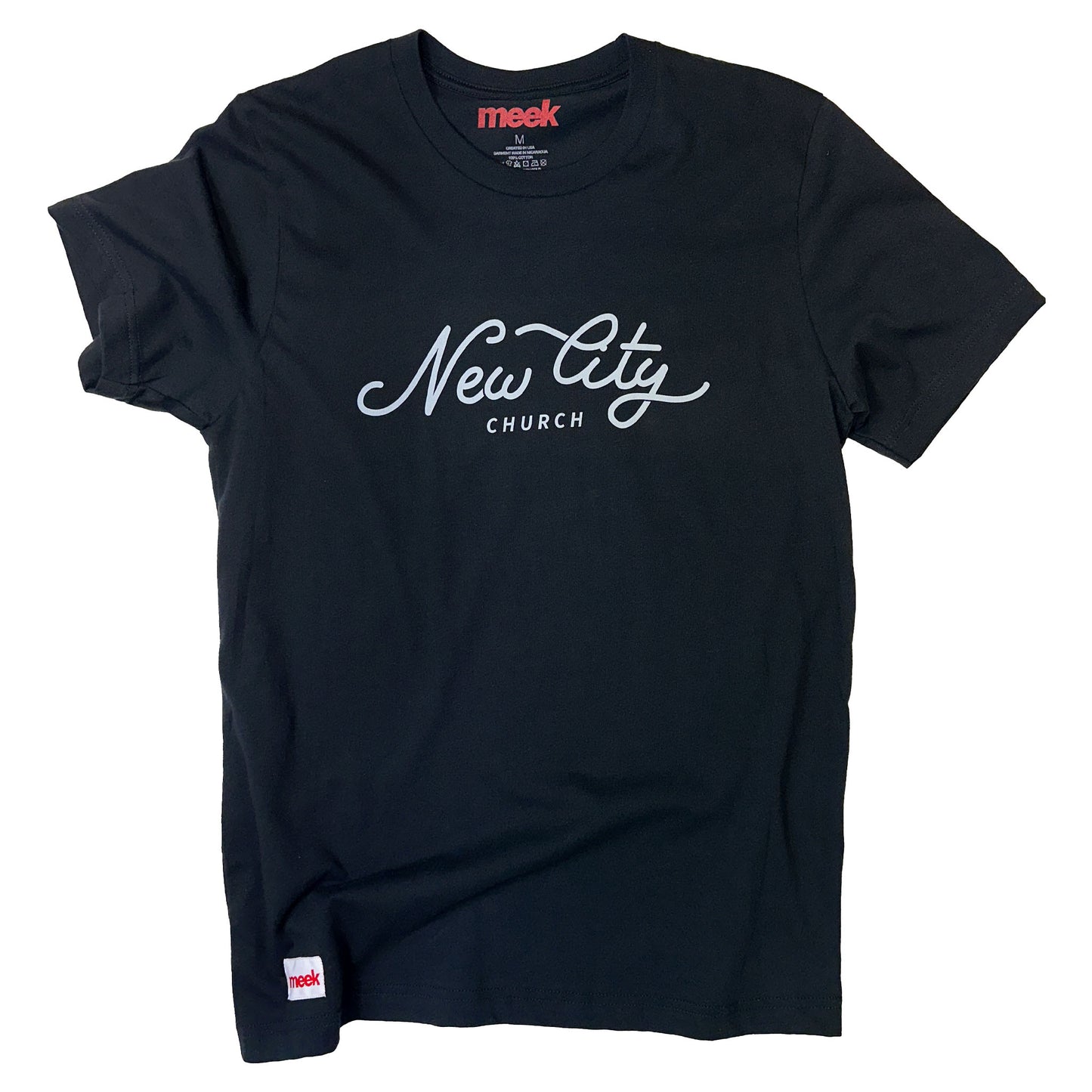 New City Vintage Black T Shirt