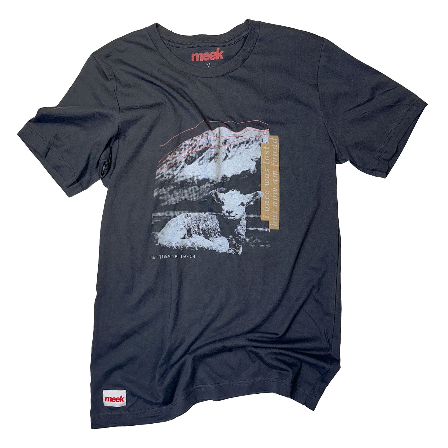 Lost Found Dark Grey T Shirt