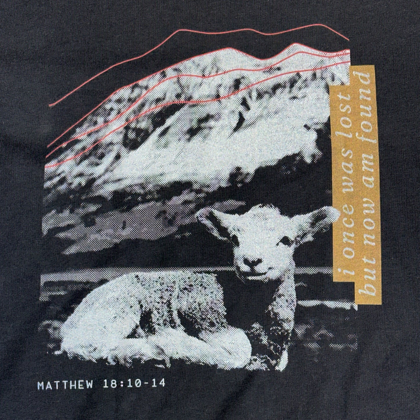 Lost Found Dark Grey T Shirt