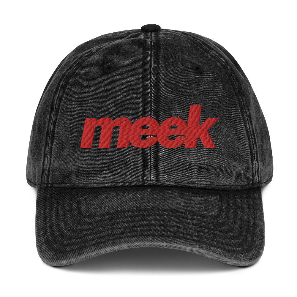 Meek Vintage Cotton Twill Dad Hat