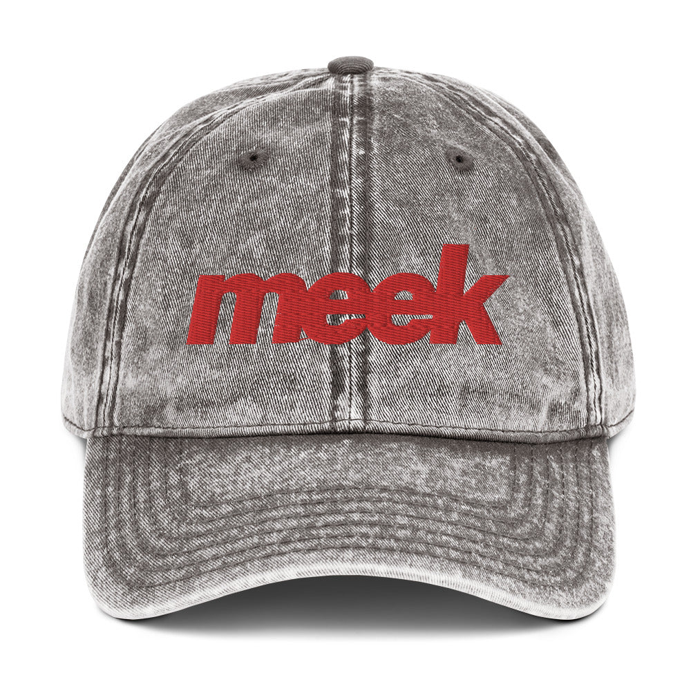 Meek Vintage Cotton Twill Dad Hat